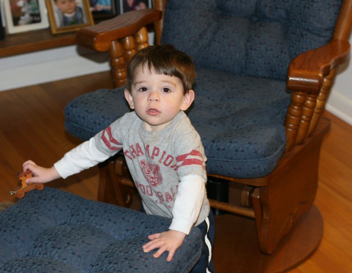 Playing at Grammy's House